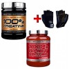 Packs whey Protein + Creatine Scitec Nutrition